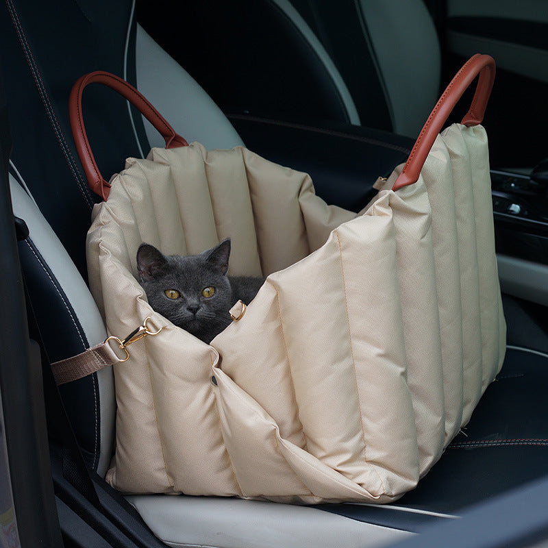 Pet Nest Travel Cat Nest, Dog Nest Cage Mat Handbag Car Dual Use Winter Warmth